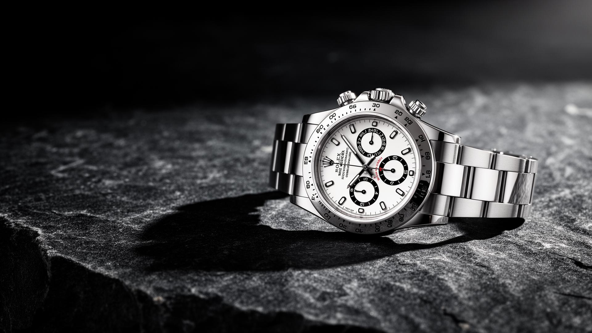 Rolex Cosmograph Daytona 116500LN with white panda dial